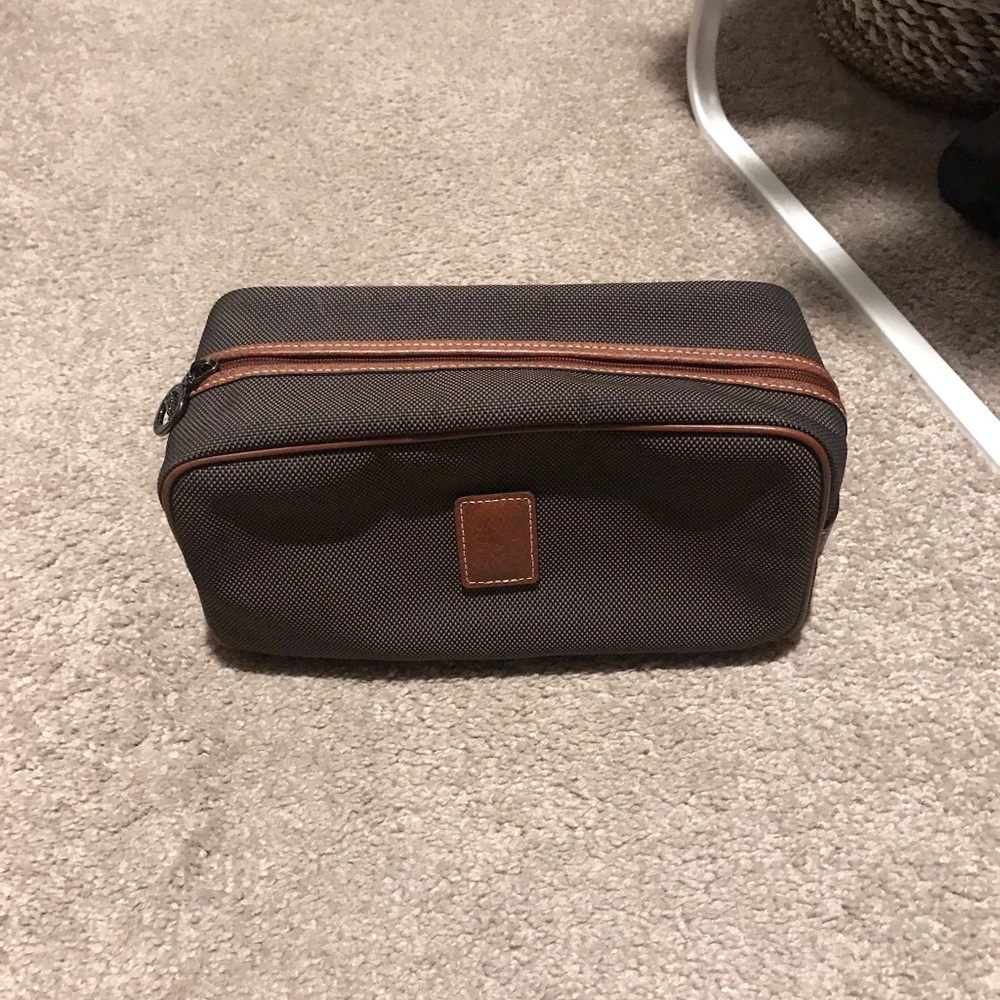 Authentic longchamp boxford toiletry bag